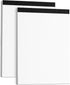 AILZFEI Dot Grid Desk Notepad 2 Pack 8.5 x 11 Dot Paper Pad,