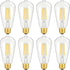 LED Light Bulbs 8W Edison Bulbs 100 Watt Equivalent, Vintage ST64 LED