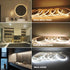 4000K 92+ 5V Dimmable 6ft Dimmer COB LED Strip Lights Natural White CRI Even Lighting Short Flexible Cuttable