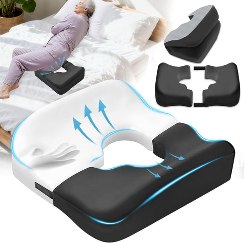 Upgraded Bed Sore Cushions for Butt, Bedsore Pressure Relief Pillow for Sleeping