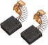 uxcell 2 Pack 999-044 Carbon Brushes 17x17x7mm for Electric Hammer Drill Motor