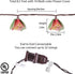 TWINKVILLA 10 Bulbs, Decorative String Lights Plug in with Flower Garland Fairy Lights Connectable Weatherproof Outdoor