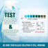 Industrial Test Systems WaterWorks 480124 Free Chlorine Test Strip, 0-2000ppm Range, 61 Seconds Test Time (Bottle of 50)
