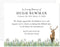 In Loving Memory Personalized Funeral Thank You Cards, 5.5x4.25 Greenery and Floral