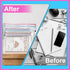 Mesh Zipper Pouch, Waterproof Zipper Bags, 18pcs Document Folders for School Office Supplies and Puzzle Storage