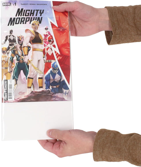 BCW Current Premade Resealable Comic Bags and Boards, 50 Resealable Sleeves for Current/Modern Comics