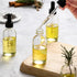 4 Pack 2 oz Glass Dropper Bottles with Measured Dropper, 60ml Dark Clear Tincture Bottles for Essential Oils