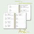 Password Book with Alphabetical Tabs - Spiral Notebook for Recording Website Logins, Usernames & Passwords, 5.1 x 6.9 IN