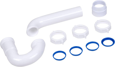 Dearborn P9703WBG 1-1/2" P-Trap with Threaded PVC Adapter and Reversible J-Bend