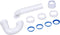 Dearborn P9703WBG 1-1/2" P-Trap with Threaded PVC Adapter and Reversible J-Bend