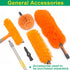 Extension Pole, 3 to 4 Feet Multi-Purpose Spliced Rod, Spider Brush, Outdoor Spray Paint Roller