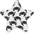 Burbuja Turtle Silhouette LED Night Light Plug into Wall 0.2W Star-Shaped Nightlight Dusk
