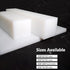 UHMW Tapping Block, Ultra High Molecular Weight Polyethylene Rectangular Solid Plastic Blocks for DIY Projects