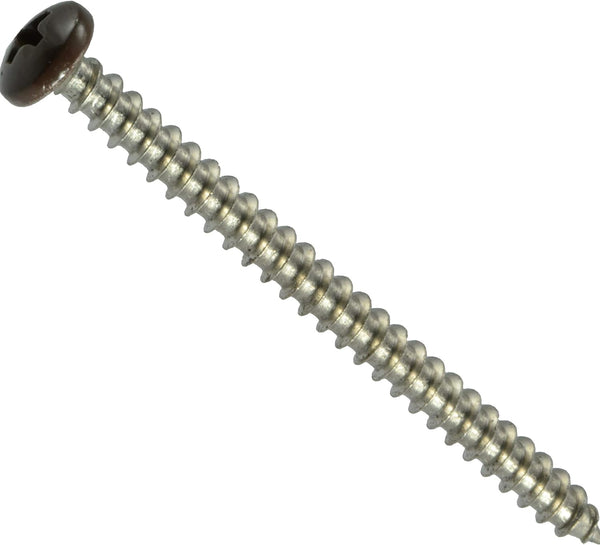 Hard-to-Find Fastener 014973208943 Shutter Screws - Brown, 10 x 2-1/2, Piece-8
