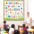 gisgfim Spring Reading Bulletin Board Decorations Set, Spring Into Reading Butterflies Flowers Cutouts