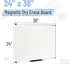 Mr. Pen Magnetic Dry Erase Board, 24x36 Inches, Large White Board for Wall, Magnetic Dry Erase Board