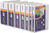QuickFit Angle D-Ring View Binders, 475-Sheet Capacity, 2" Rings, 47% Recycled, White, 87030