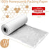 White Honeycomb Wrapping Paper, 15"x131' Sustainable Alternative to Bubble Wrap for Moving and Packaging with 20