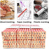 Gegong 72Pcs Carpenter Pencils, 7 Inch Octagonal Red Hard Black Lead, Woodworking Marking Tool