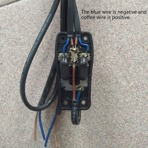 Hisocute Bulb Dimmer Lamp Double Control Switch Floor Light Table Lamp Push Button Switches Two-wa Push Button Switch