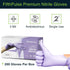 200 Count 3 Lilac Nitrile Disposable Gloves - - Mil Nitrile Gloves X Small - Powder and Latex Free Rubber Gloves