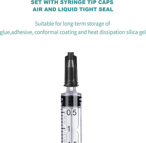 12 Pack - 3ml Plastic Syringes - Separate Sterile Packaging Small Syringe Without Needle for Plant Hydroponic