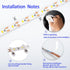 13.2ft, 240LEDs Dimmable, Battery Powered Led Strip Lights, Warm White, with Remote, Timer, Cuttable Suitable
