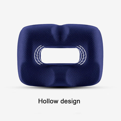 Generic (45x33x7cm/17.72x13x2.76in, Orthopedic Seat Cushion for Hemorrhoid Relief - Breathable Memory Foam Chair Pad