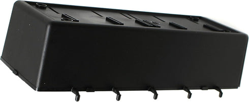 JSP Manufacturing Heavy Duty Black Peg Board Storage Bin - Parts Storage Bins with Hooks for Tool Board Workbench Craft