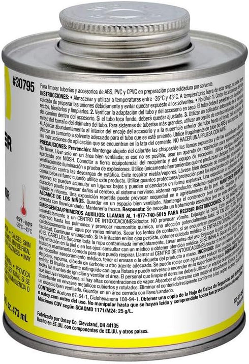 Oatey-30795, 16 oz Oatey