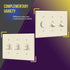 ENERLITES Triple Toggle Light Switch Wall Plate, Gloss Finish, Standard Size 3-Gang, Unbreakable Polycarbonate