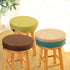 FANGMING 12 Inch 12 Inch) Round Seat Cushion with Ties Non Slip Memory Foam Seat Cushions Bar Stool Cushion Removable