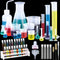 Kingdder 58 Pcs Plastic Beakers Set Include 6 Graduated Cylinder 7 Beakers