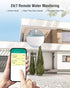 MOCREO SW2 95dB Water Leak Detector Sensor with Alarm, No Subscription Fee, Home Wireless Flood Monitor for Basement