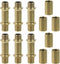 KUMGROT 6 Pcs Double Ended Straight Tube Light Pole Kit with Connector