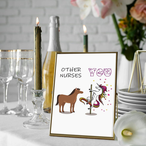 BENNLOOS Cute Thank You Card for Nurses for Women, Funny Nursing School Graduate Card, Medical Staff Appreciate