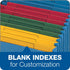 Globe Weis QuickVue Project File, Monthly Index, Letter Size, Blue (20135) - Globe-Weis/Pendaflex