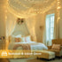 200 66FT 13 Connectable LED String Lights Indoor Outdoor with Timer, Modes Warm White Christmas Lights Waterproof