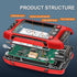 Digital Multimeter, 9999 Counts TRMS Auto-Ranging Voltmeter, Measures AC/DC Amp Ohm Voltage Meter Capacitance Frequency