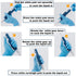 ONiLAB Pipette Pumps, Scientific 2ml Pipette Pump, Blue for Disposable Plastic and Glass Pipettes