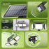302 1200lmSolar-Powered 3 IP65 3 (1 Pack) Philips Solar Security Light Outdoor Light LEDs Waterproof Wall-Mounted Flood