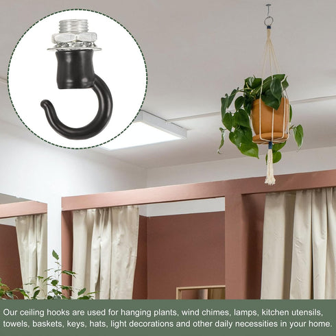 2 0.87x1.1-Inch) YOKIVE Pcs Alloy Ceiling Hook, Pendants Fixtures Hangers | Hanging Chandelier Light Lanterns, Great