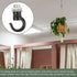 2 0.87x1.1-Inch) YOKIVE Pcs Alloy Ceiling Hook, Pendants Fixtures Hangers | Hanging Chandelier Light Lanterns, Great