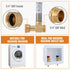 SUNGATOR Washer Water Hammer Arrestor, 3/4" GHT Male/Female for Laundry Pipe Noise Reduction