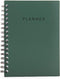 Mintra Office Undated Weekly/Monthly Planner, Junior Size in Green Olive