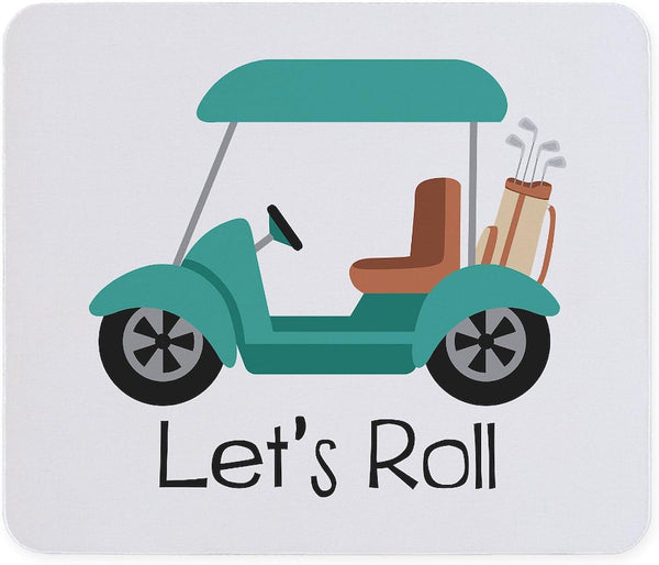 CafePress Lets Roll Mousepad Non-Slip Rubber Gaming Mousepad