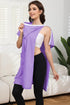 Women's Post Shoulder Surgery Tear Away Dress Short Sleeve Full Open Side Snap Adaptive Clothing with Pockets