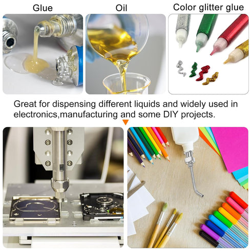 24pcs Blunt Tip Dispensing Needle, 30 Gauge 1/2" Bent Flow Design with Luer Lock & Storage Box for Adhesive Glue