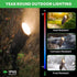 3CCT 3000K/4000K/5000K 12V IP65 Low Voltage Spotlight, Adjustable, Outdoor LED Landscape Lighting, Waterproof ORB