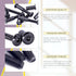 Swpeet 25Pcs M6x35mm Carbon Steel Black Hex Drive Socket Cap Bolts with 1Pcs Allen Wrench for Furniture